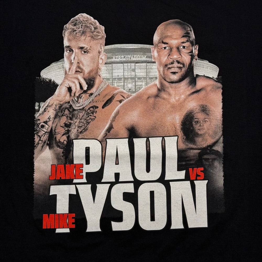 Mike Tyson‎ vs Jake Paul boxing shirt